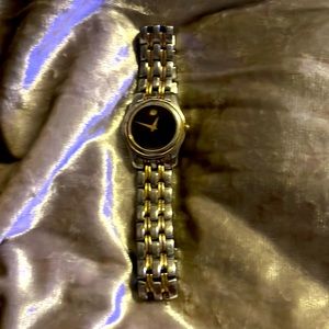 womens movado watch classic design barely worn looks new